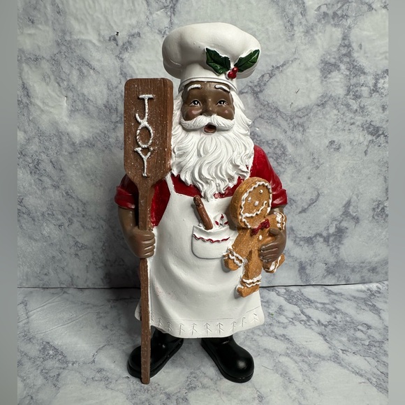 Martha Stewart African American Baker Santa Claus - Picture 1 of 2